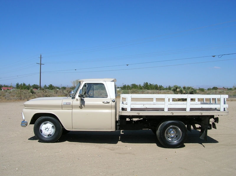 1965 Chevy C30 Dually Dump bed Tan